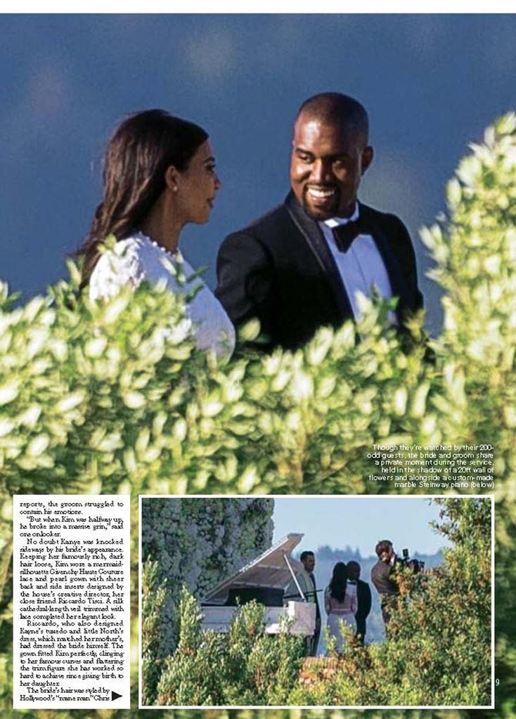 PDF - JPG. HELLO 1331. Mayo 2014. Boda de Kim Kardashian y Kanye West.