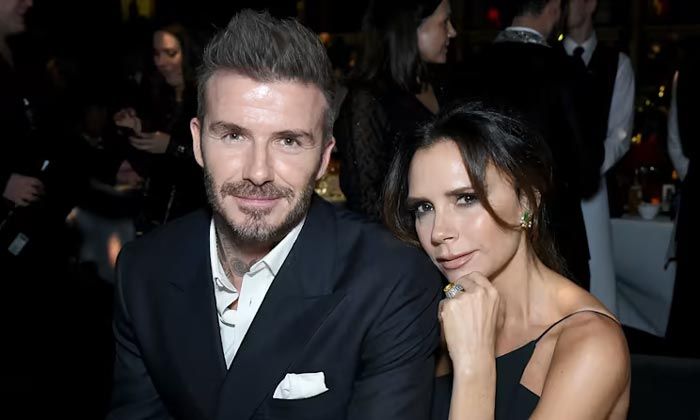 Victoria y David Beckham