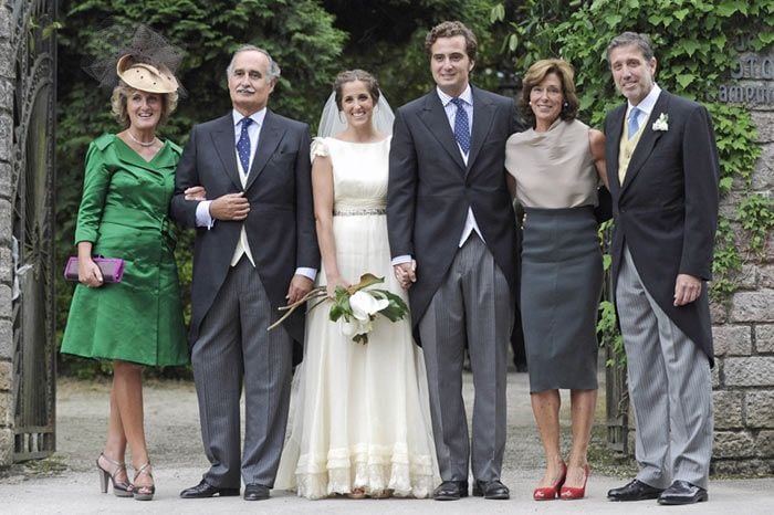 Boda de la hija mayor de Emilio Aragón