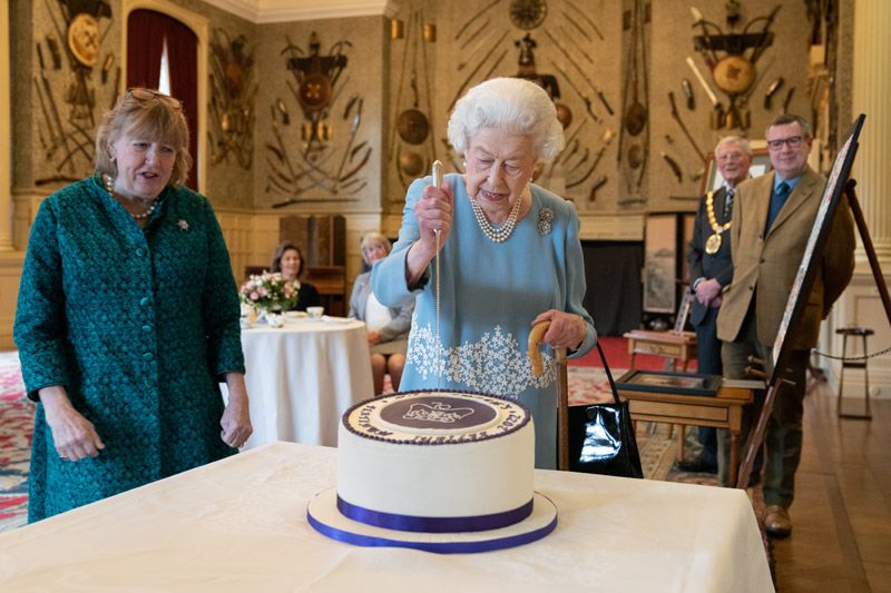 Isabel II en su Jubileo de Platino