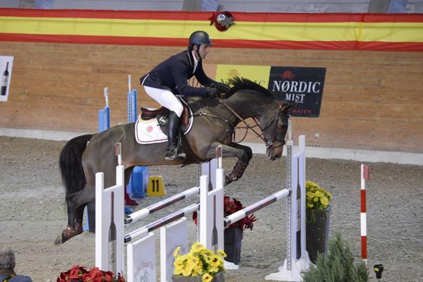 El jinete fue uno de los que compitió en este torneo previo a la Horse Week de Madrid, que se celebra a finales de semana
