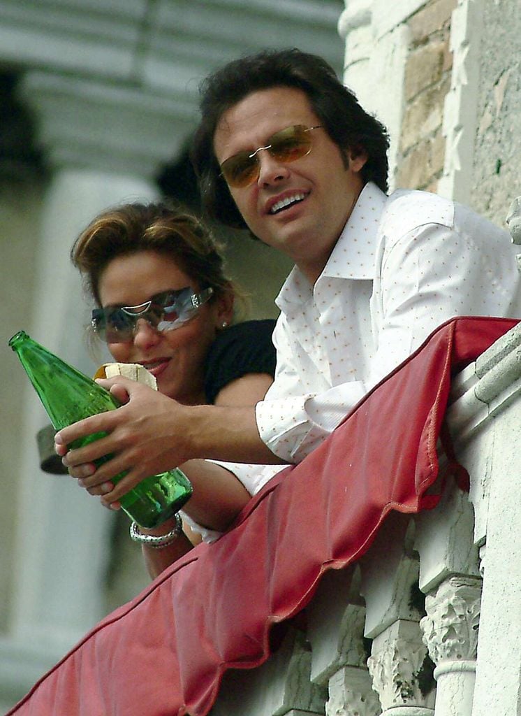 Myrka Dellanos y Luis Miguel 