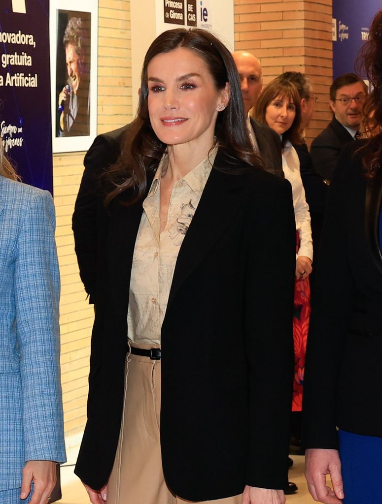 Reina Letizia en Almería por el Tour del Talento de la Fundación Princesa de Girona 