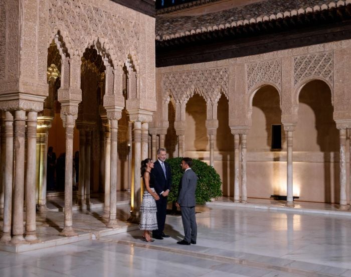  Los reyes Felipe y Letizia, anfitriones de los líderes europeos en la Alhambra