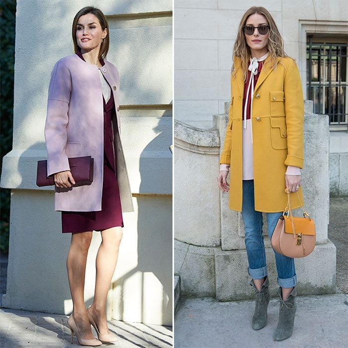 Olivia Palermo y doña Letizia