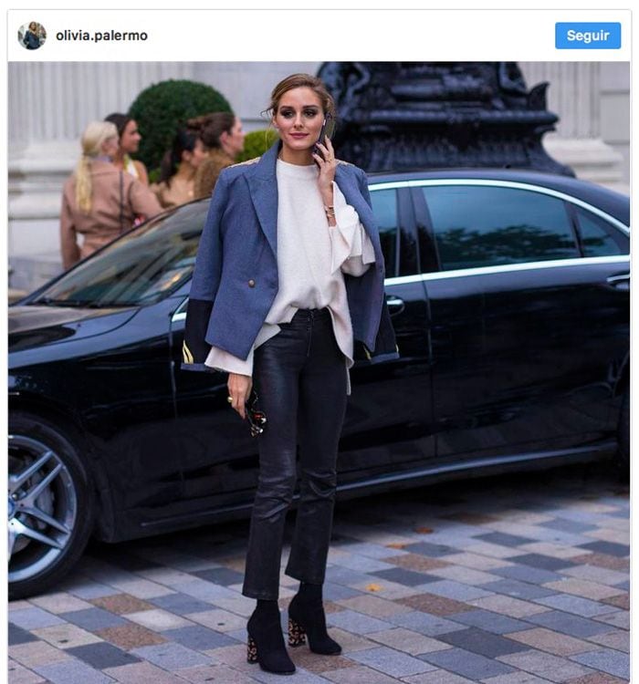 Olivia Palermo truco estilo Zara