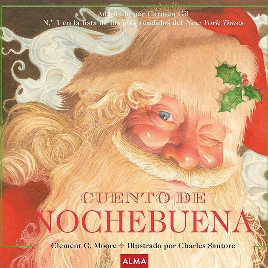 cuento de nochebuena de clement c moore alma editorial 