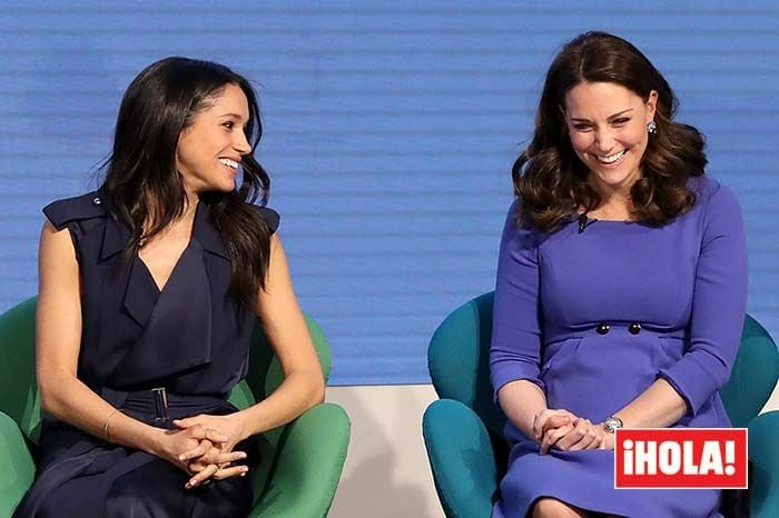 Meghan y Kate en un acto oficial en febrero de 2018 pocos meses después de conocerse