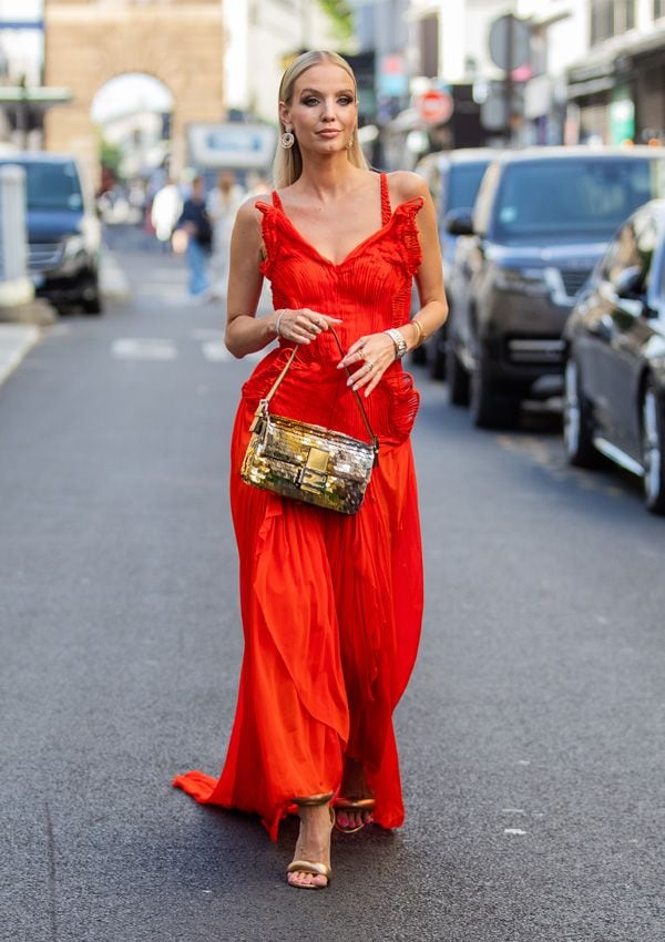 vestido rojo leonnie hane