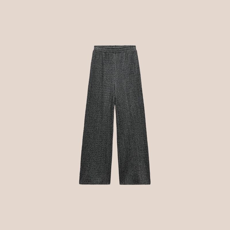 pantalon gris elastico