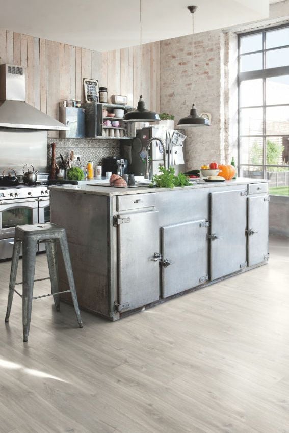 quick step suelo cocina vinilo