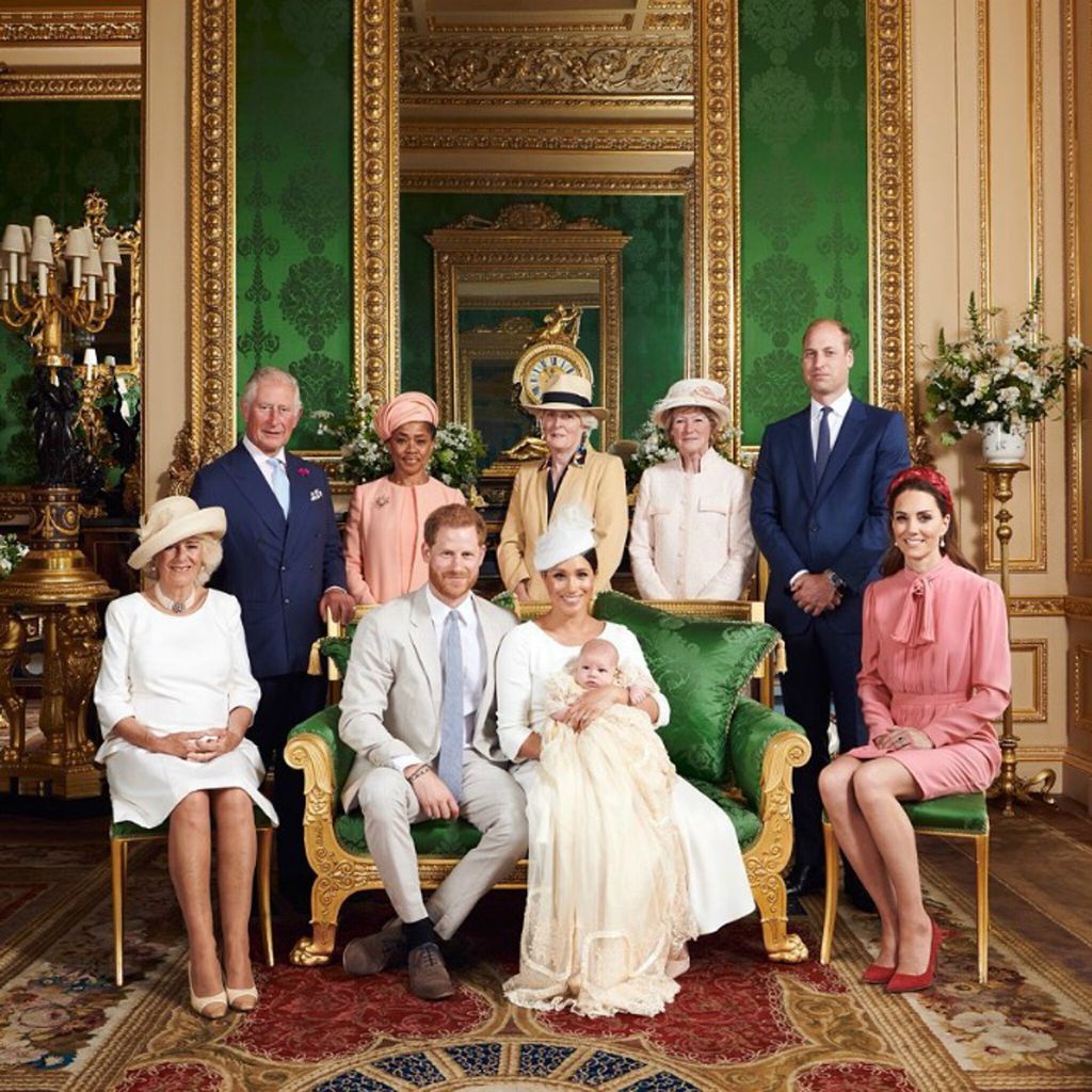 royal family baby archie christening