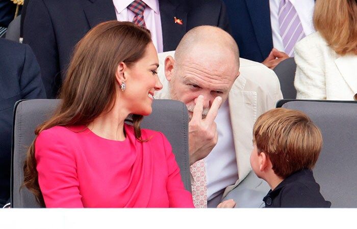 Mike Tindall y Kate Middleton