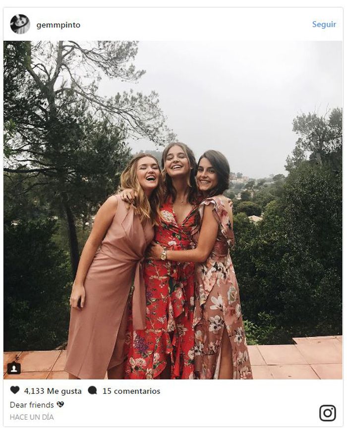 Laura Escanes celebra su 'bridal party'