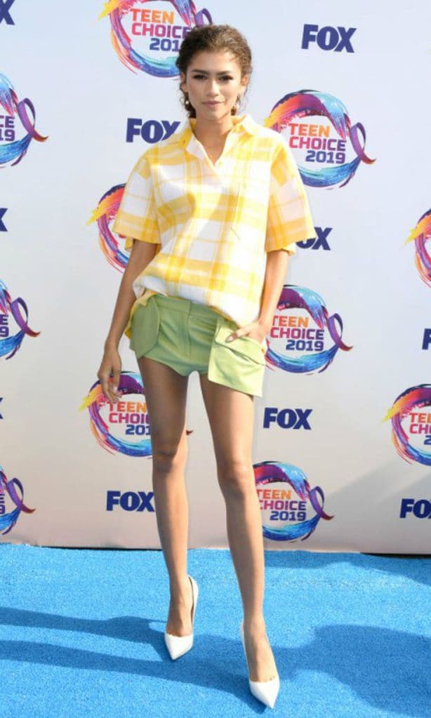 zendaya en los teen choice awards 2019