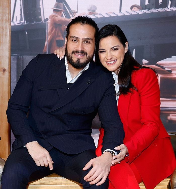 Maite Perroni y su esposo