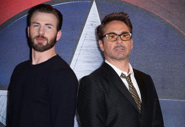 Chris Evans Robert Downey Junior