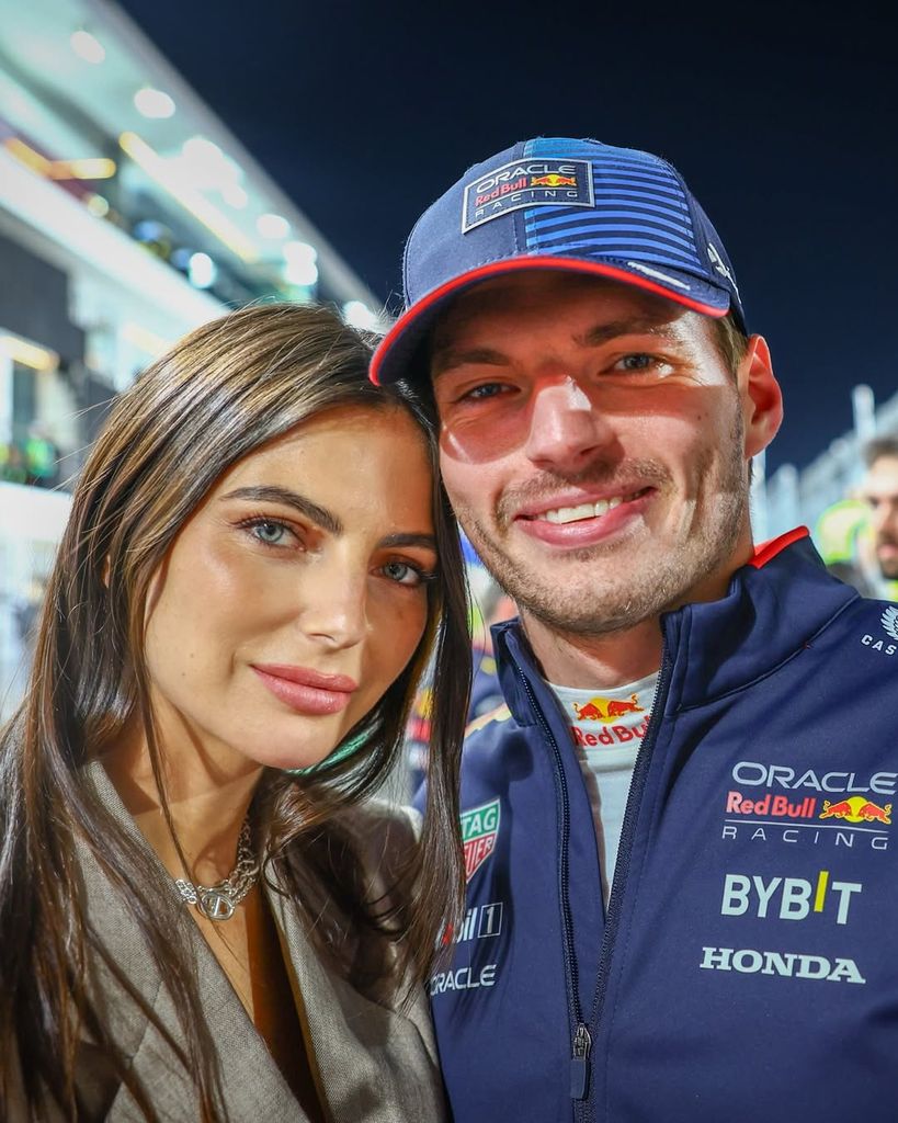 Max Verstappen y Kelly Piquet 