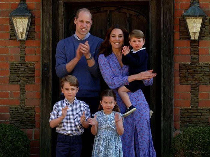 Príncipes de Gales y sus hijos