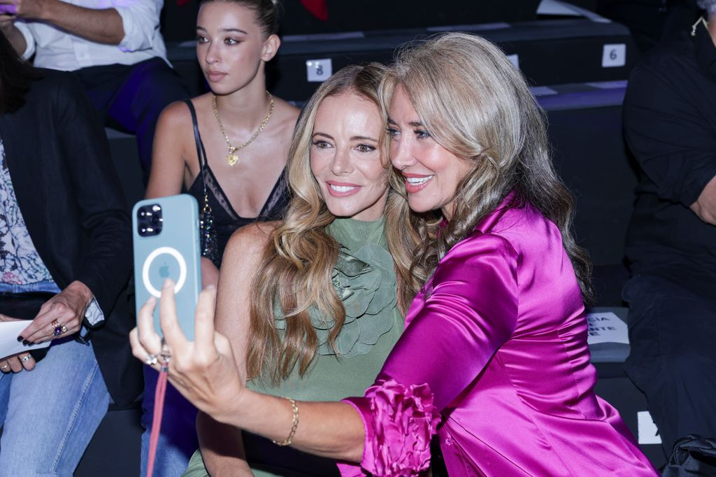 Paula Vázquez y Elsa Anka en el desfile de Malne