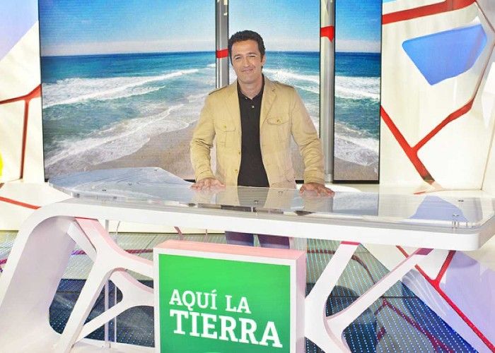 Jacob Petrus, presentador de 'Aquí la Tierra'