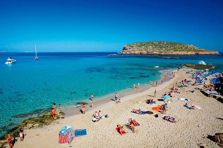 Ibiza playas platges de Compte