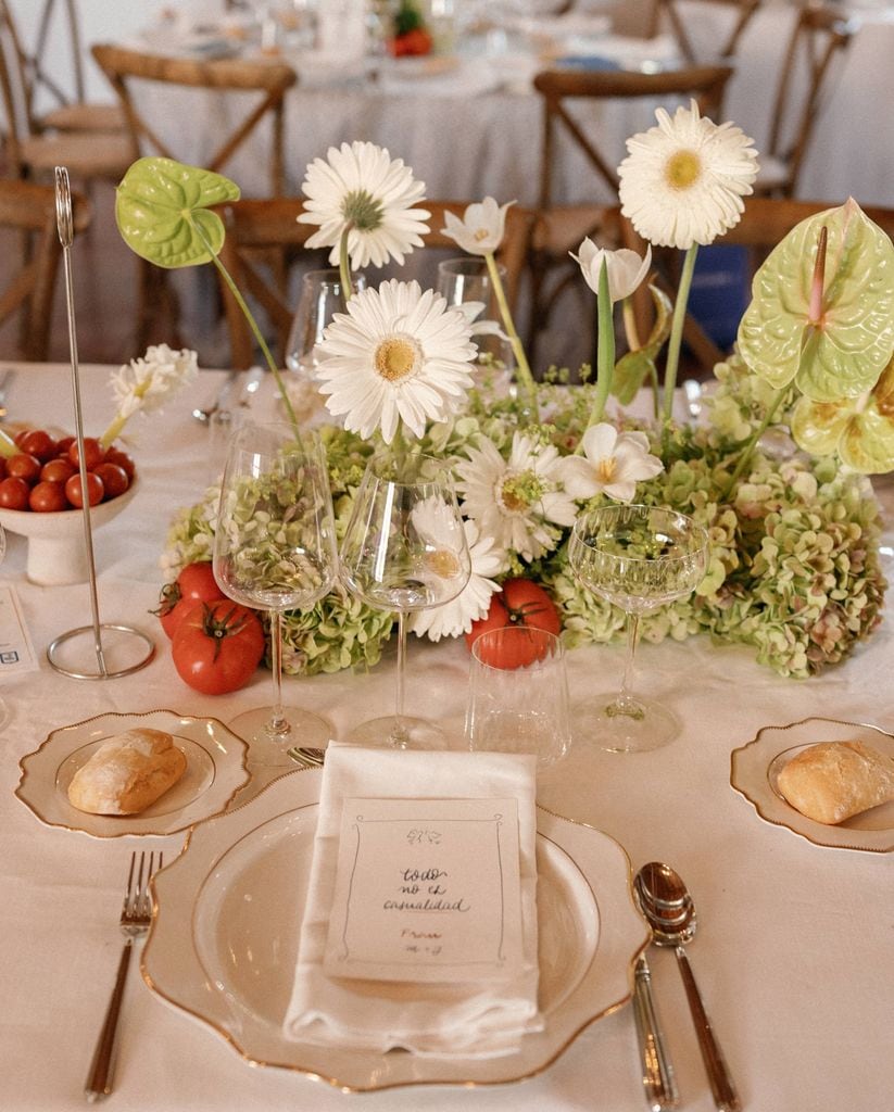 Errores en la decoración de bodas centros mesa esculturales