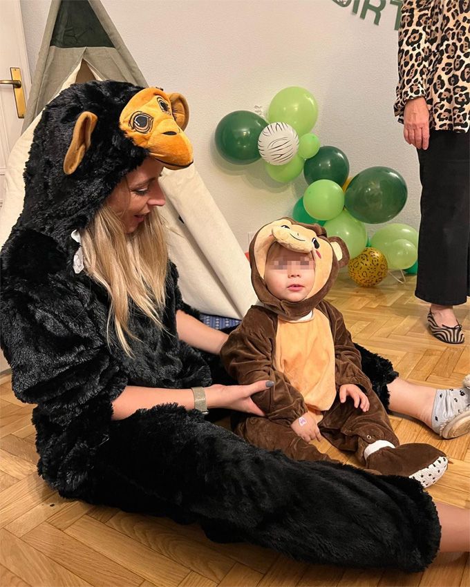 Valeria Ros con su hija Federica