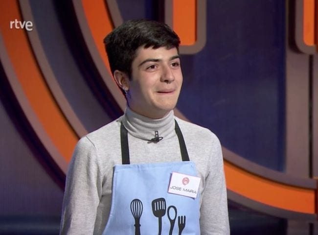 José María en el casting de 'MasterChef'