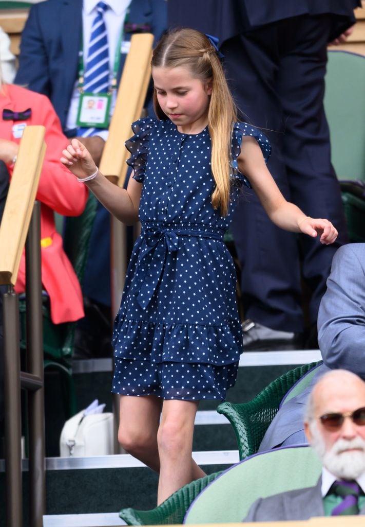 Princeas Charlotte en  Wimbledon 2024 