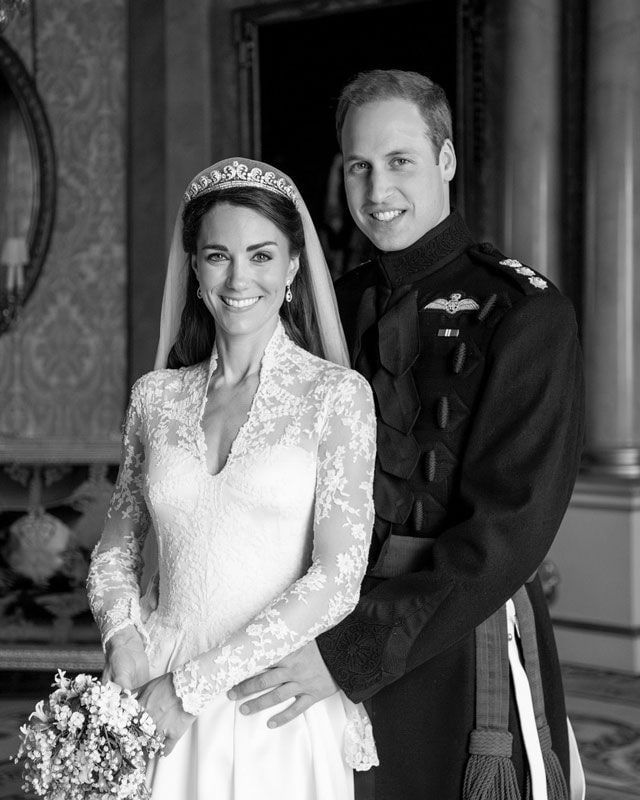 Kate Middleton y el príncipe Guillermo