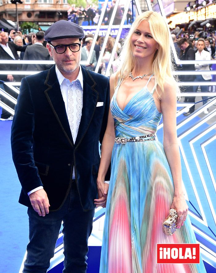 Claudia Schiffer y Matthew Vaughn