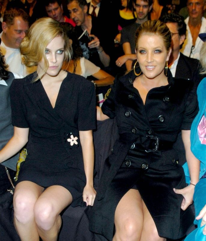 Riley Keough y Lisa Marie Presley