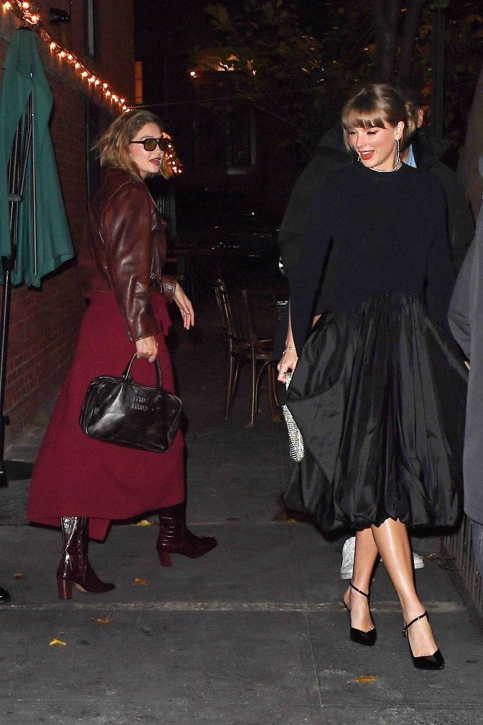 Taylor Swift y Gigi Hadid en las calles de Nueva York 