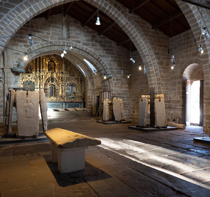 Iglesia de Santa María a Nova, Noia, A Coruña, Galicia