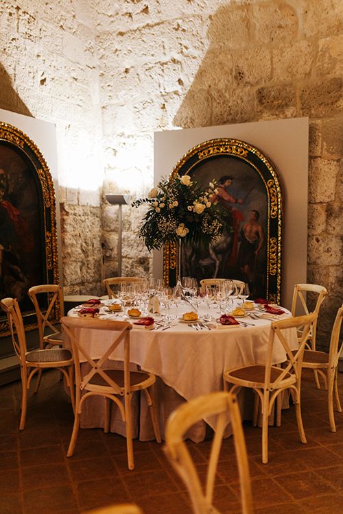 Decoración de bodas en interior