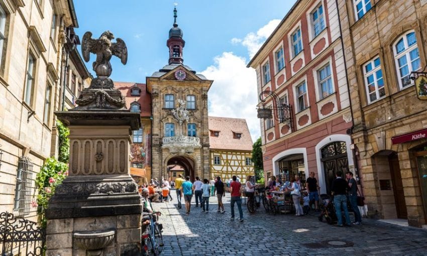 Casco antiguo de la ciudad histórica de Bamberg, Alemania