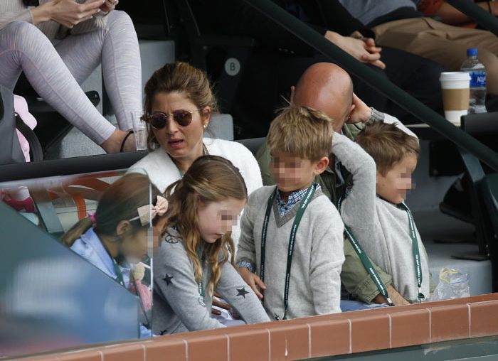 Mirka, mujer de Roger Federer