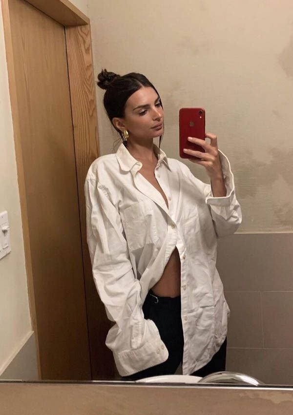 emrata camisa blanca