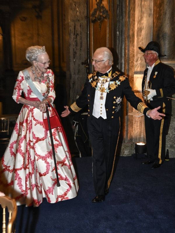 Banquete de gala por el Jubileo de Oro del rey Carlos Gustavo 