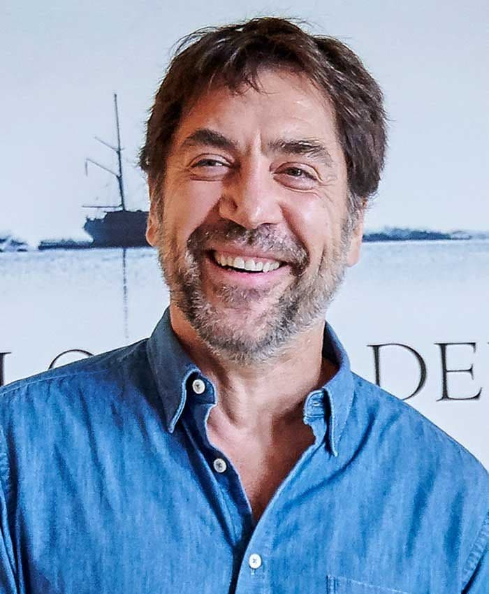 Javier Bardem durante la presentación del libro de Carlos Bardem