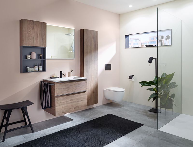 Baño de estilo moderno