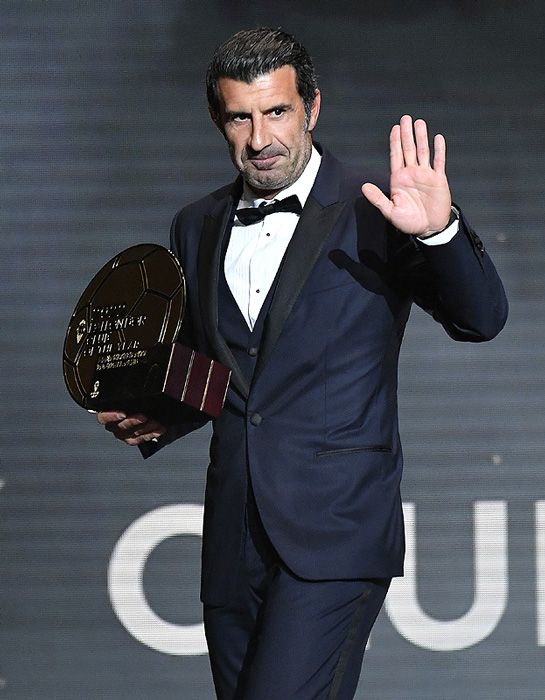 luis figo en el balón de oro