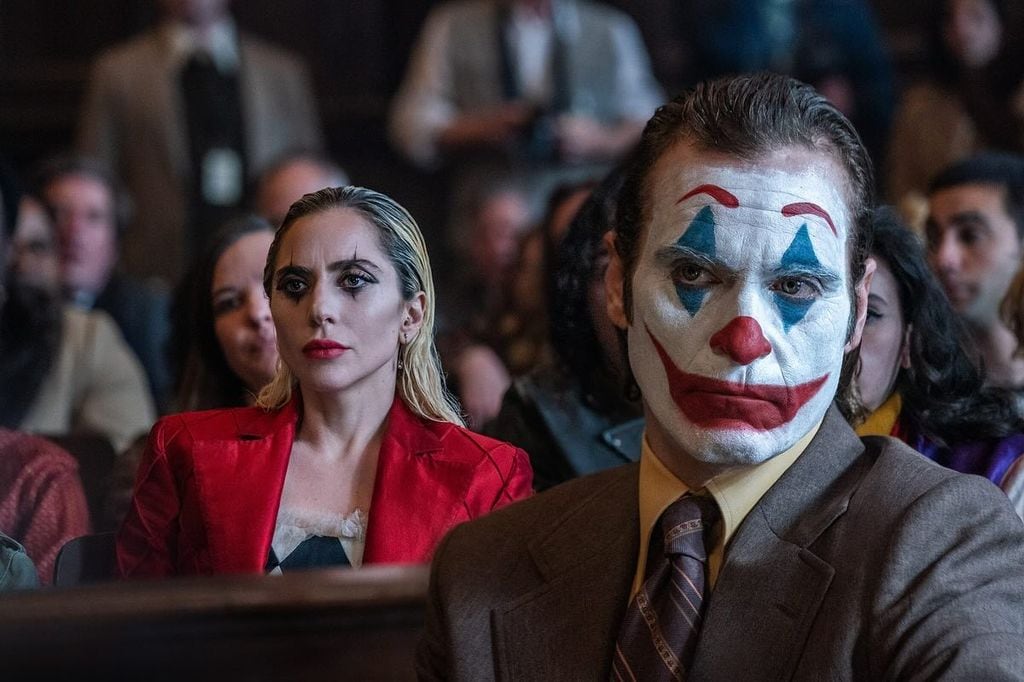 Joaquin Phoenix y Lady Gaga en una escena de 'Joker'