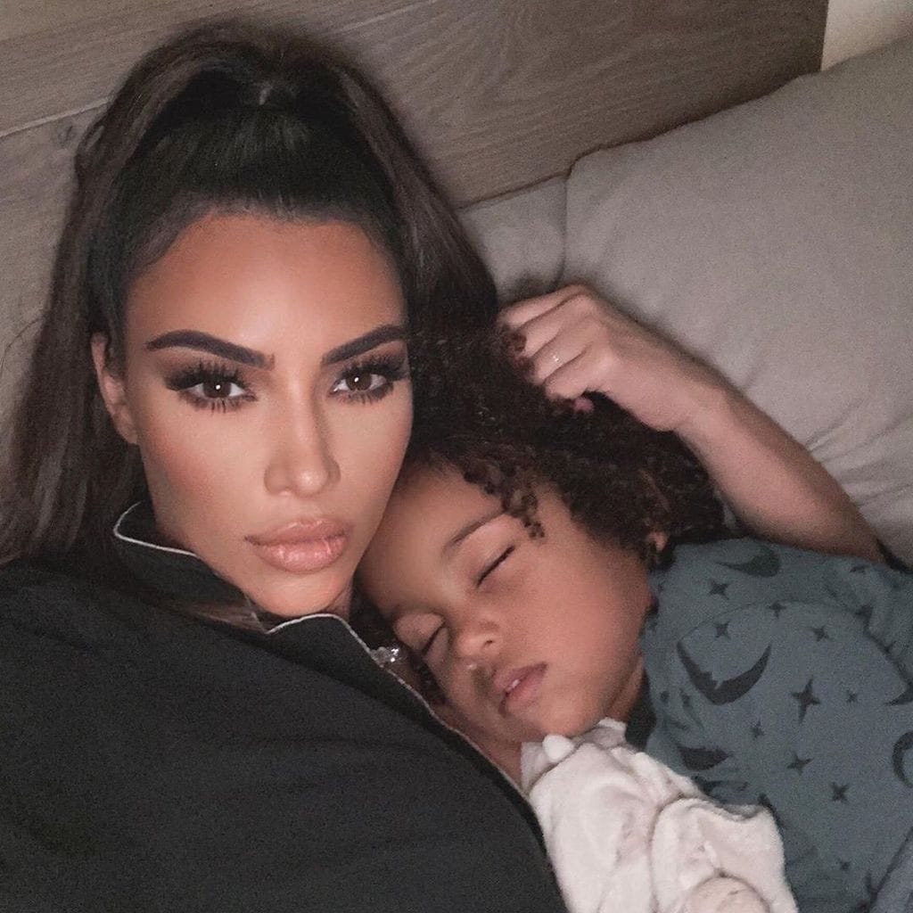 kim kardashian and saint west