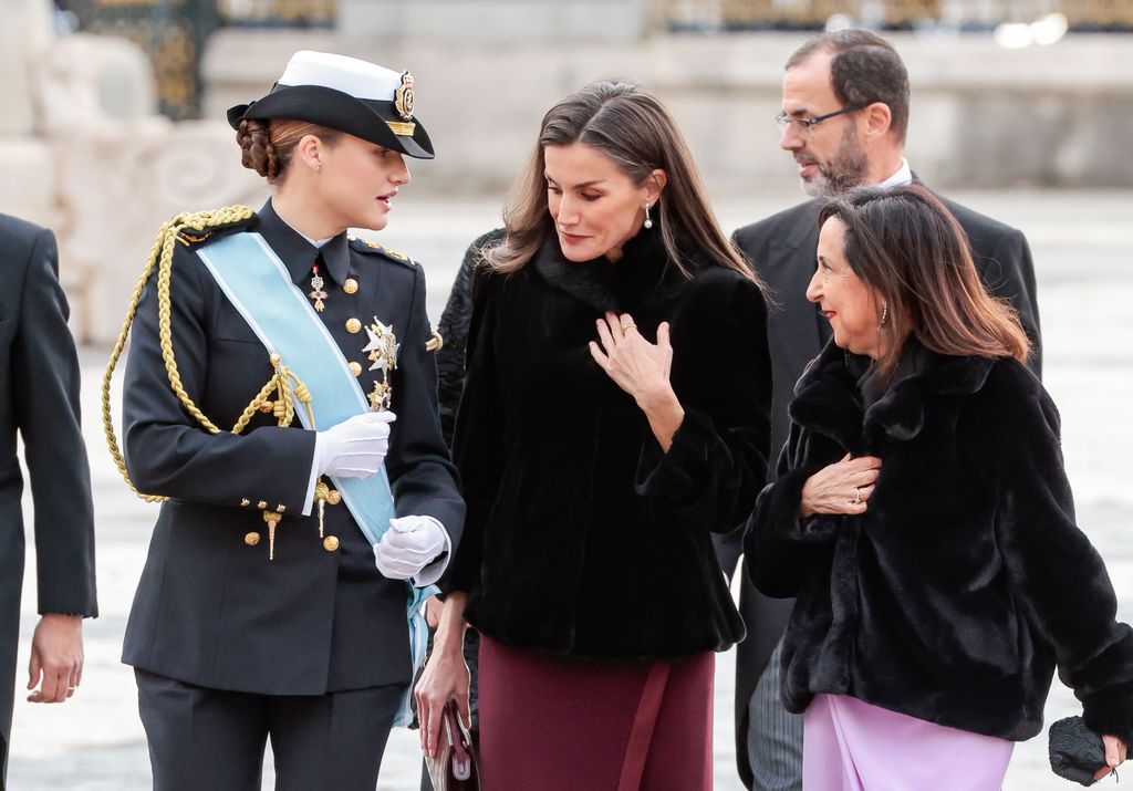 Don Felipe y doña Letizia