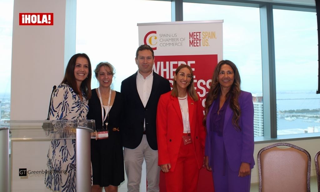 Spain-U.S. Chamber of Commerce team at the Women-ON 2024 in Miami