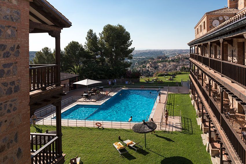 Piscina del Parador de Toledo