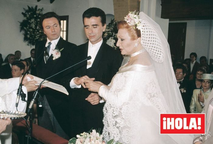 La boda de Rocío Jurado y José Ortega Cano