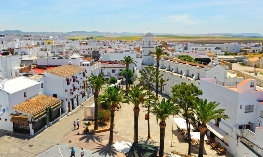 Plaza de Santa Catalina en Conil de la Frontera, Cádiz